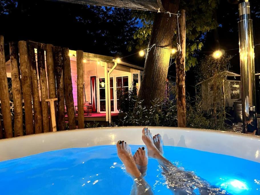Het Verwende Nest Lodge, Wellness Lodge, Hottub & Sauna فورتهاوزن المظهر الخارجي الصورة