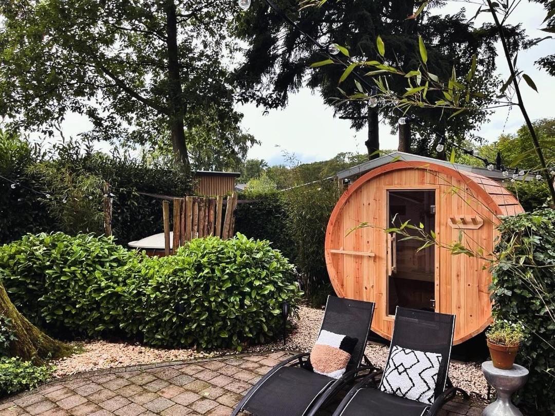 Het Verwende Nest Lodge, Wellness Lodge, Hottub & Sauna فورتهاوزن المظهر الخارجي الصورة