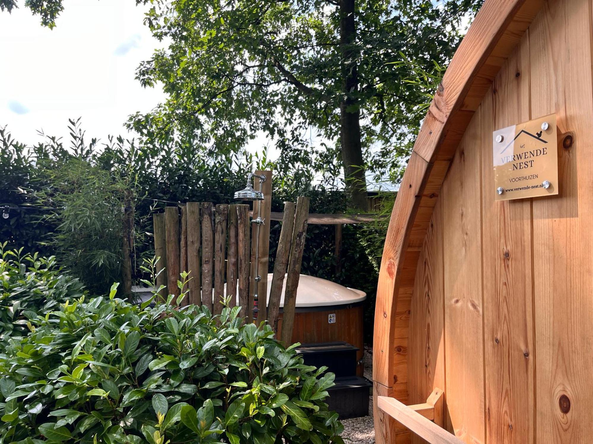 Het Verwende Nest Lodge, Wellness Lodge, Hottub & Sauna فورتهاوزن المظهر الخارجي الصورة